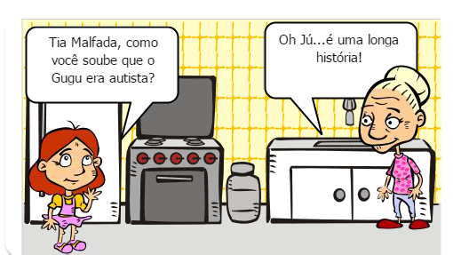 Uma história sobre uma criança autista.