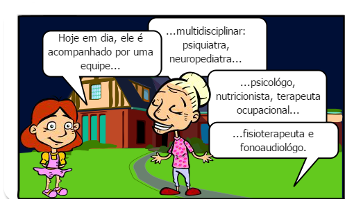 Uma história sobre uma criança autista.