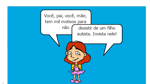 Uma história sobre uma criança autista.