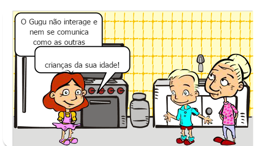 Uma história sobre uma criança autista.