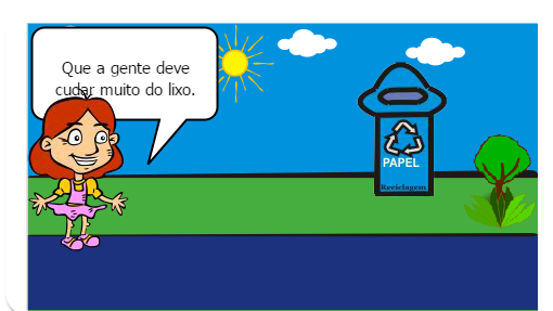 Da importância de separar o lixo úmido do seco.