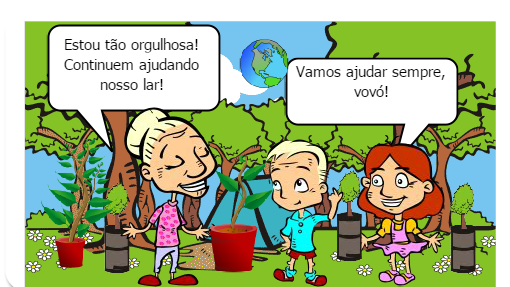 Salve o meio ambiente
