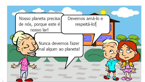 Salve o meio ambiente
