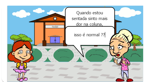 Lesão na coluna vertebral .