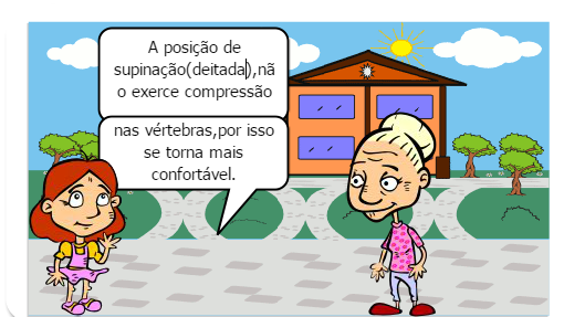 Lesão na coluna vertebral .