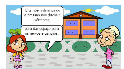 Lesão na coluna vertebral .