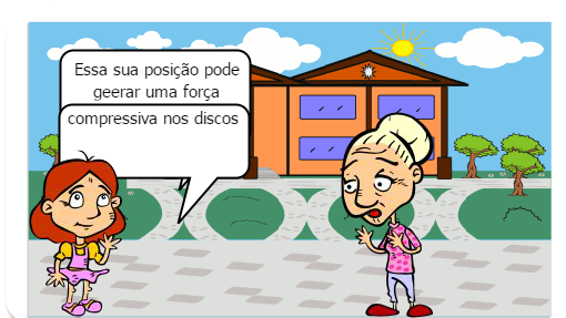 Lesão na coluna vertebral .