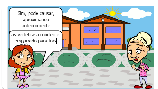 Lesão na coluna vertebral .