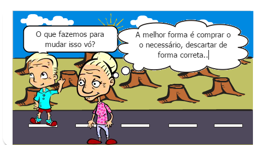 A degradação ambiental é o que gera uma sociedade doente, sem boas condições de habitação e isso tudo atrelado ao consumismo desenfreado e cada vez mais estimulado