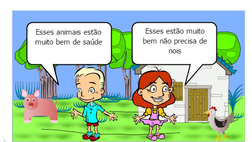 Passou o tempo os animais ficaram no abrigo  durante todo o inverno.Eles foram bem tratados, com muito cuidado, receberam  remédio caros.