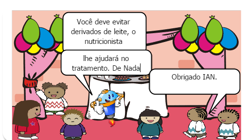 IAN atuando nas intolerâncias alimentares das crianças
