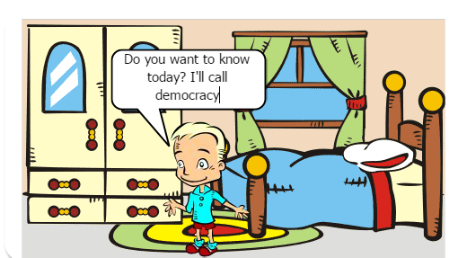 para falar sobre a nossa democracia 