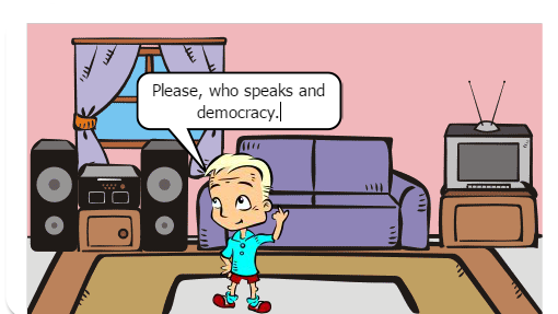 para falar sobre a nossa democracia 