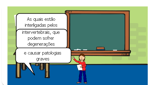Curiosidad es da coluna vertebral