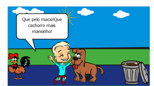 O menino que via com as mãos