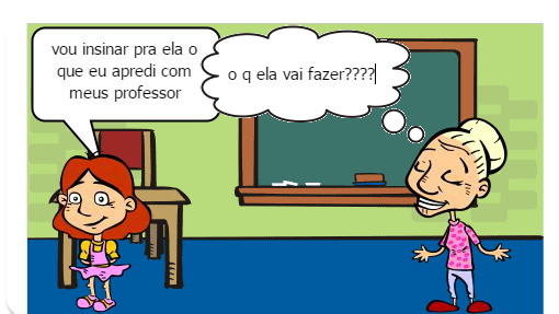 Dona Esmeralda nunca teve oportunidade de estudar e entender os o jovens de hoje falam! ela também tinha um sonho de saber escrever e ler os livros de hoje!!