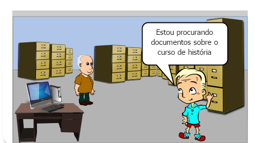 Um aluno do curso de História pretende ingressar no mestrado, tendo como objetivo escrever acerca da história do curso de história da UFRN. Porém, ele se depara com uma situação problemática com relação as suas fontes. 