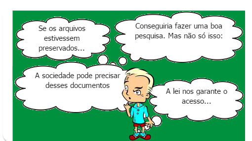Um aluno do curso de História pretende ingressar no mestrado, tendo como objetivo escrever acerca da história do curso de história da UFRN. Porém, ele se depara com uma situação problemática com relação as suas fontes. 