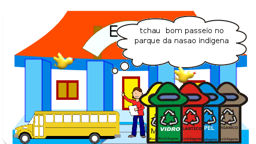 o  passeio no parque