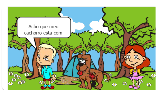 Meu cachorro ta com pulga