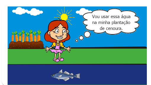 Mais pra frente no rio...