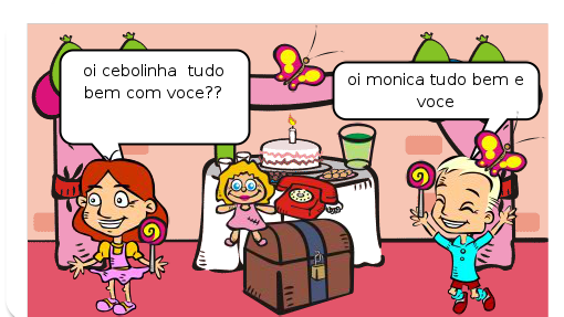 sobre o aniversario da monica