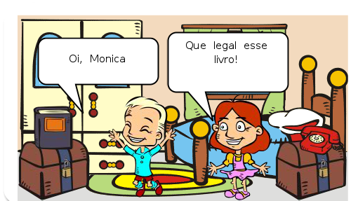 como  e o  quarto  da   Monica