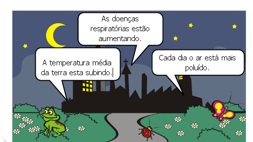 historia falando da importancia da educaçao ambiental
