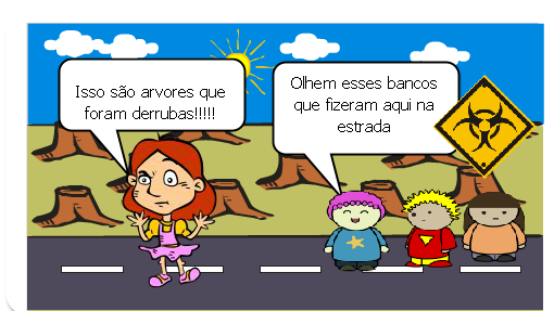 historia falando da importancia da educaçao ambiental
