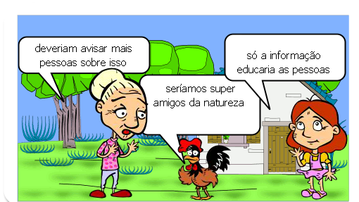 historia falando da importancia da educaçao ambiental
