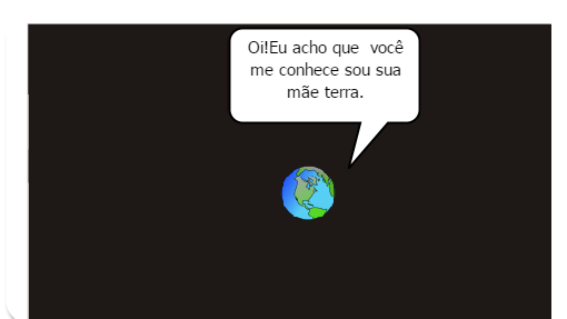 A terra precisa da sua ajuda 
