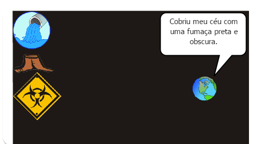 A terra precisa da sua ajuda 
