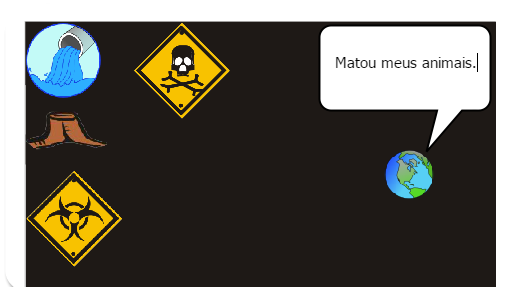A terra precisa da sua ajuda 