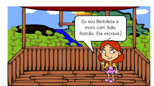 Bertoleza é quitandeira e trabalha como uma máquina na quinta de João Romão