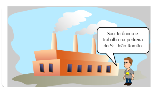Jerônimo representa a disciplina no trabalho e é um português 