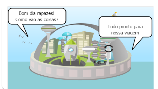 Um grupo de astronautas de outro planeta descobrem a terra e decidem conhecer mais sobre nossa história.