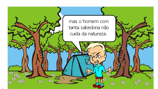 Era uma vez,menino chamado Juninho, ele gostava muito da natureza e vivia grandes aventuras,mas um dia ele notou que homem estava acabando com a natureza.
Tinha esgoto da industria que era jogado direto no rio sem tratamento sem preocupação.Carro antigos poluindo com a sua fumaça ,desmatamento sem controle sem amor!Vamos começar a ler historia de Juninho!