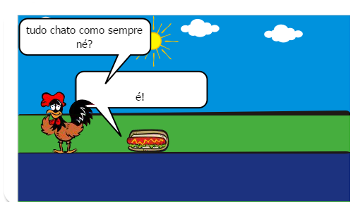 zé e cachorro-quente viagam
para a areá rural