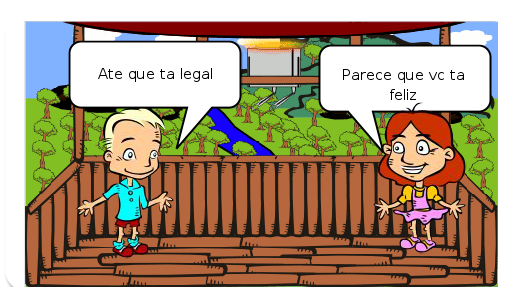 a historia é de 4 personagens e uma aventura emoçonante