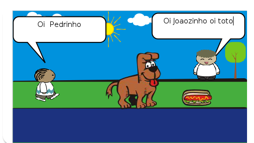 uma vez um cachorro chamado tótó saiu para passear e caiu em uma armadilha por causa de um osso e se perdeu e o seu dono chamado joãozinhio ficou muito trizte pelo seu cachorrinho e depois o tótó achou uma borboleta e a borboleta levou ele devolta