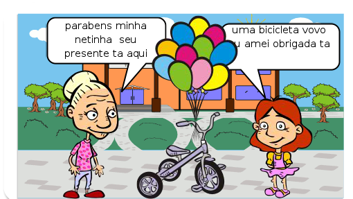 minha primeira bicicleta