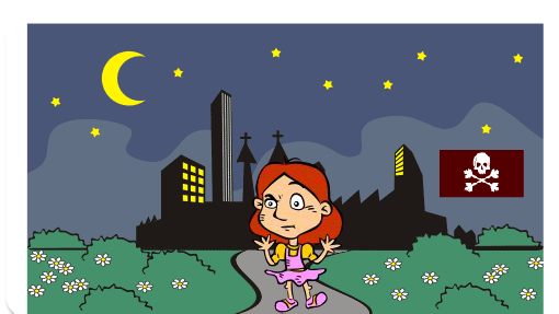 a historia  de uma menina que  nao era popular na sua escola'todo mundo zuava ela por que ela era feia e assustadora e uma noite ela morreu uma pessoa matou ela na rua e antes de morrer ela disse:ela ia voltar do alem para matar todos que em tua escola zuava ela'e ela voltou como sempre pior que antes'