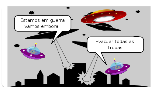 Esse Gibi é baseado em uma história real, pois o governo americano tem uma base no triangulo das bermudas.
-

Leandro e Cayo