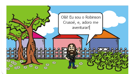 Se existe alguém mais aventureiro que Robinson, eu gostaria de ser apresentada, pois você entrará numa história interessante e contagiante sobre as loucuras que Robinson fará...