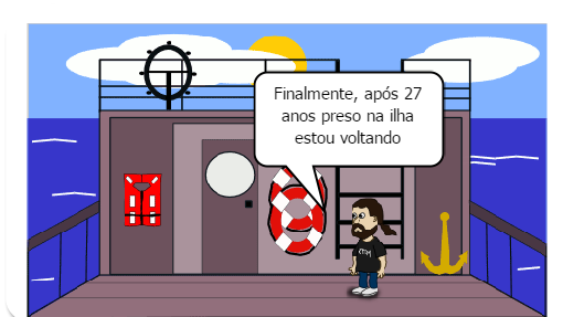 Se existe alguém mais aventureiro que Robinson, eu gostaria de ser apresentada, pois você entrará numa história interessante e contagiante sobre as loucuras que Robinson fará...