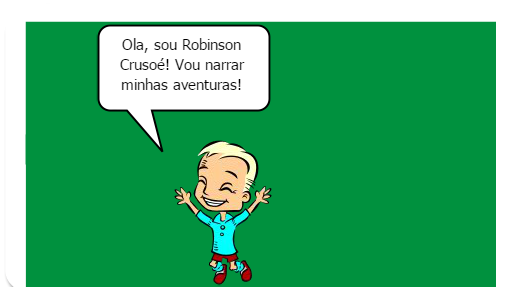 Obra Literária Robinson Crusoé versão HQ 
by: Pedro T.P