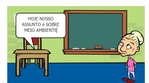 Marisa andava preocupada com o Meio Ambiente descuidado