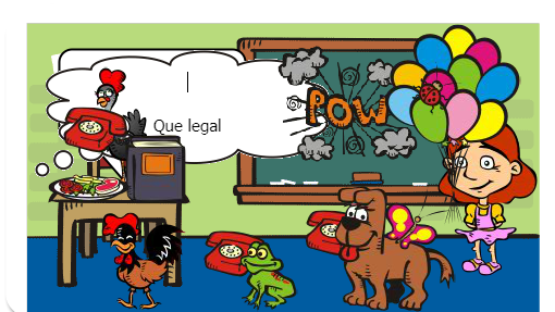 E uma escola  onde  tudo  e  zueira