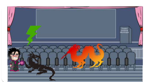 o menino estava procurando alguma coisa e encontrou a pipa