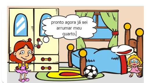 essa historia é de uma garota chamada Vitoria seu apelido carinhoso é Tori ela tem apenas 05 anos e sempre quando vai brincar deixa seu quarto bagunçado ate que um dia era festa de aniversario de  sua prima Karla de 10 anos e sua mãe não tinha tempo para poder arrumar seu quarto e ela teve que arrumar sozinha será que ela conseguiu?